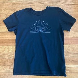 A/X Armani Exchange Tshirt Adult Medium FADED BLACK Logo Slim Fit REVIEW PICS